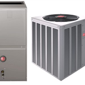 3 Ton Rheem Select 14.3 SEER2 R454B Two Stage Heat Pump System WP14AY36AJ2NA, RH2TY3617STANNJ