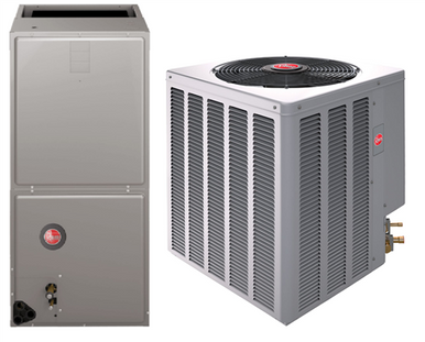 5 Ton Rheem Select 15.2 SEER2 R454B Two Stage Heat Pump System WP14AY60AJ2NA, RH2TY6024STANNJ